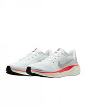 Men’S Air Zoom Pegasus 41 Shoe In White/barely Green/bright Crimson/metallic Silver