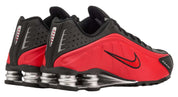 Nike Shox R4 University Red Black Metallic Silver