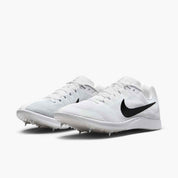 Unisex Zoom Rival Distance (100- White/black-metallic Silver)