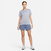 Women's Nike One Shorts Diffused Blue Brief-Lined Ultra High-Waisted SRT619