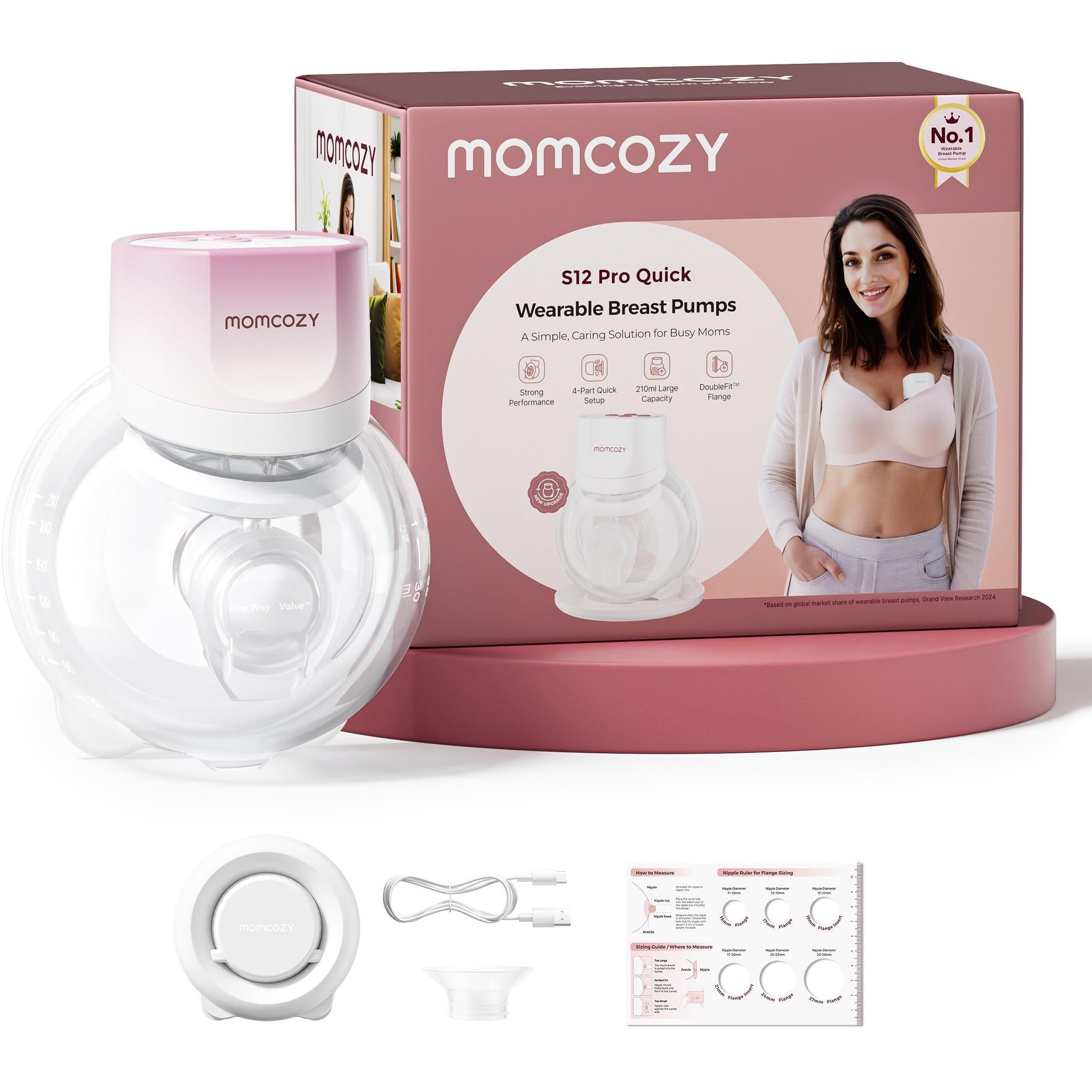 Momcozy S12 Pro Wearable Breats Pump (Single)