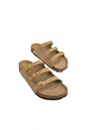 Women's Florida Sandal In Sandcastle Nubuck Leather