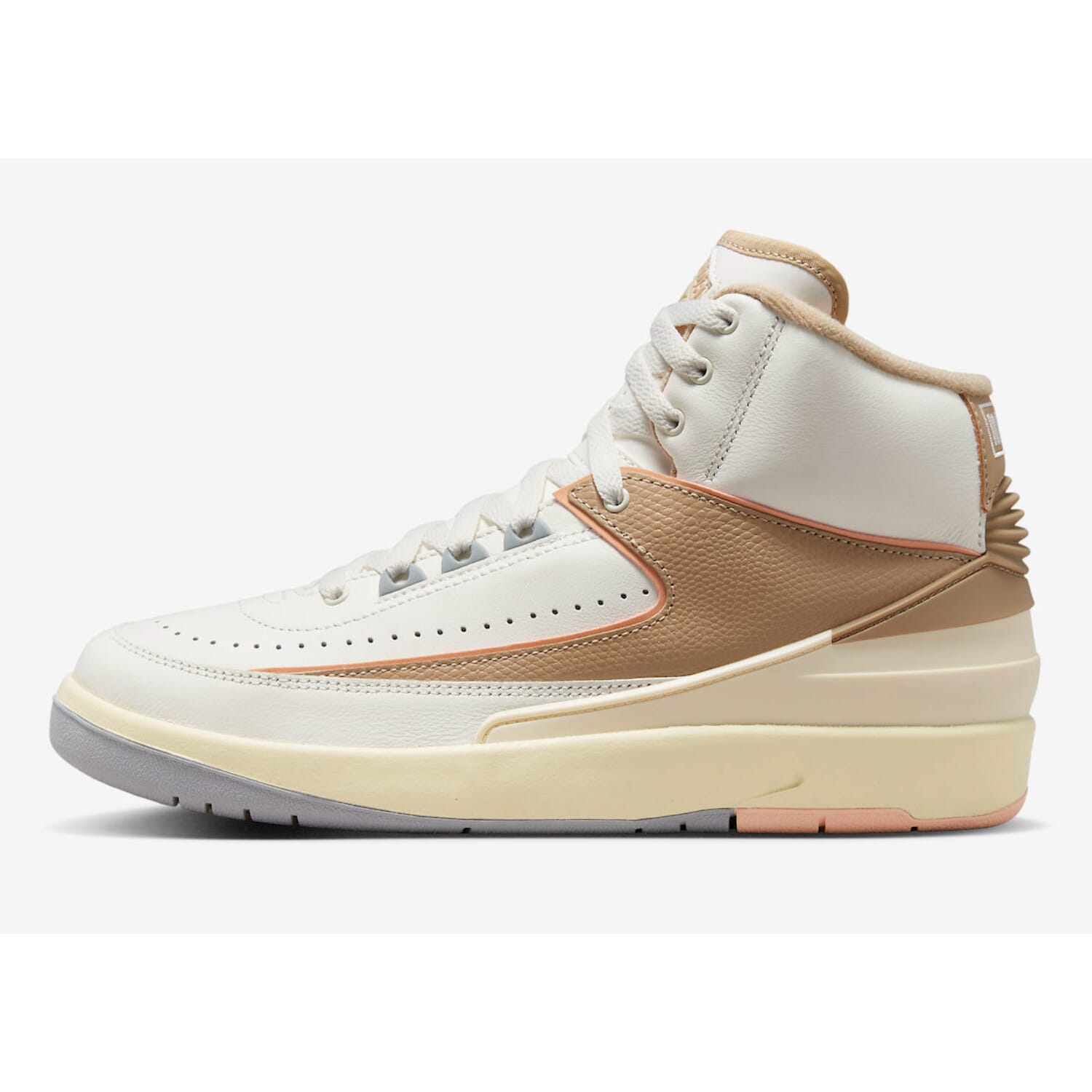 Women's Nike Air Jordan 2 Retro Sail/Desert-Sunset Haze-Muslin DX4400-118