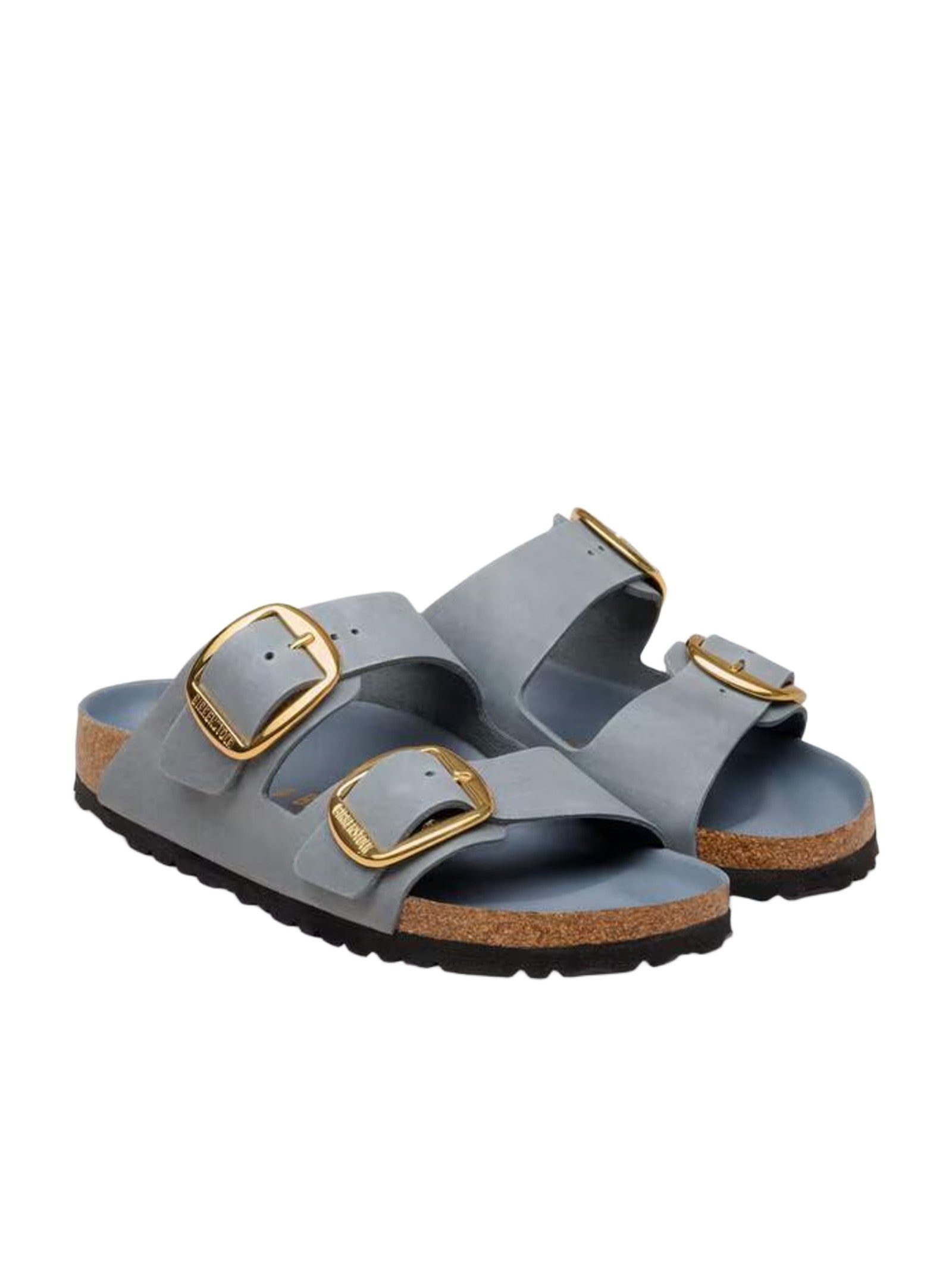 Arizona Big Buckle Sandals With Oiled Nubuck Finish