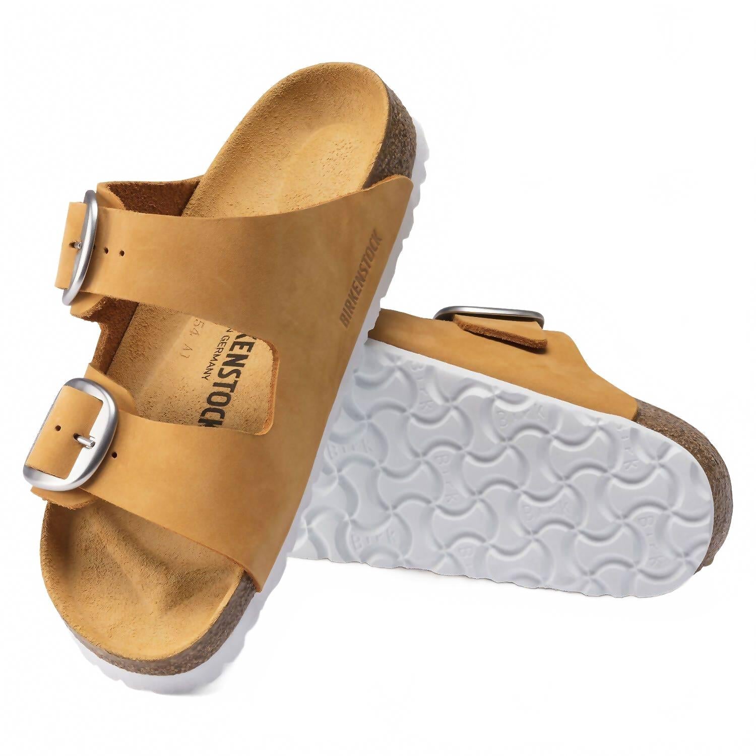 Women's Arizona Big Buckle Sandals In Apricot