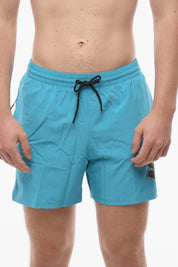 SWIM Boxer Swim Trunks in Solid Color with 3 Pockets