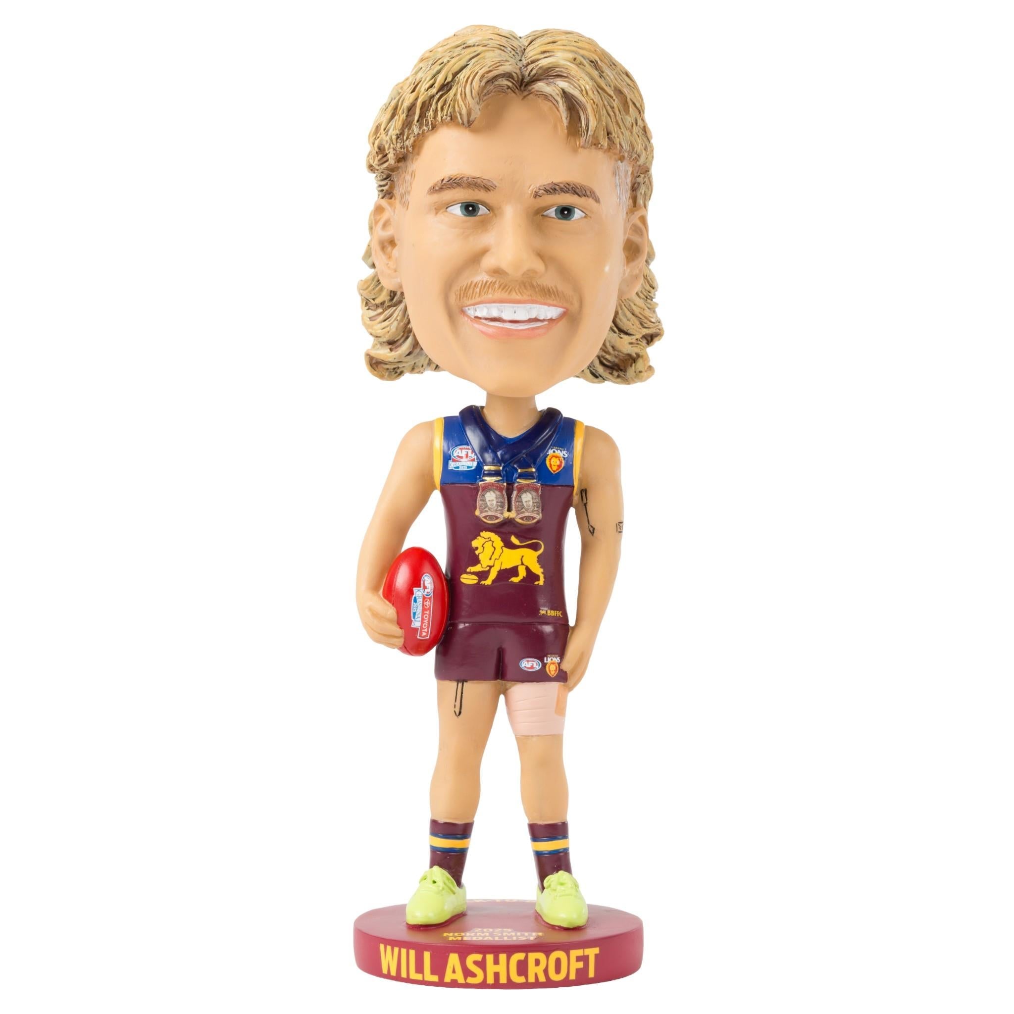 AFL - Brisbane Lions - Levi Ashcrost Bobblehead