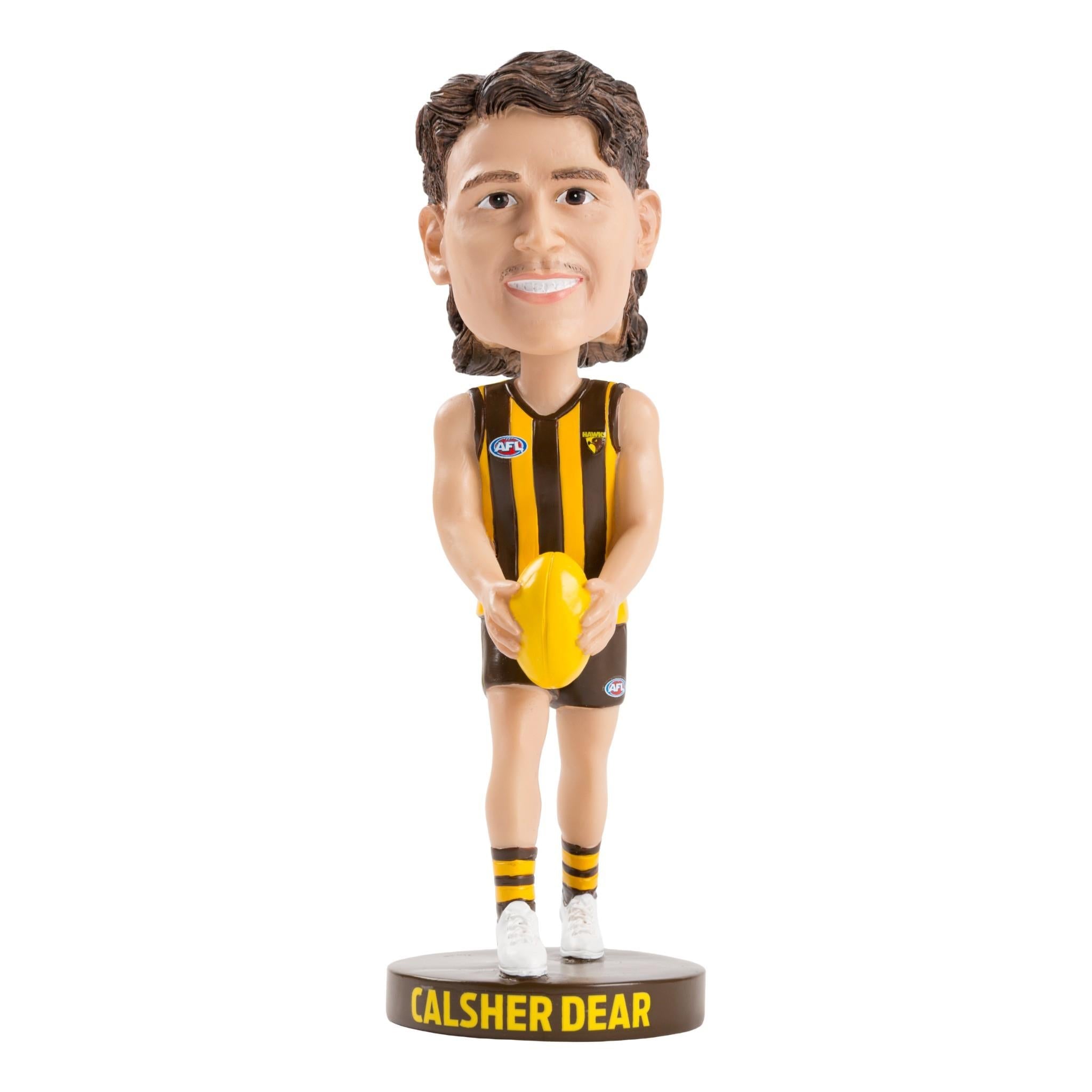 AFL - Hawthorn Hawks - Calsher Dear Bobblehead