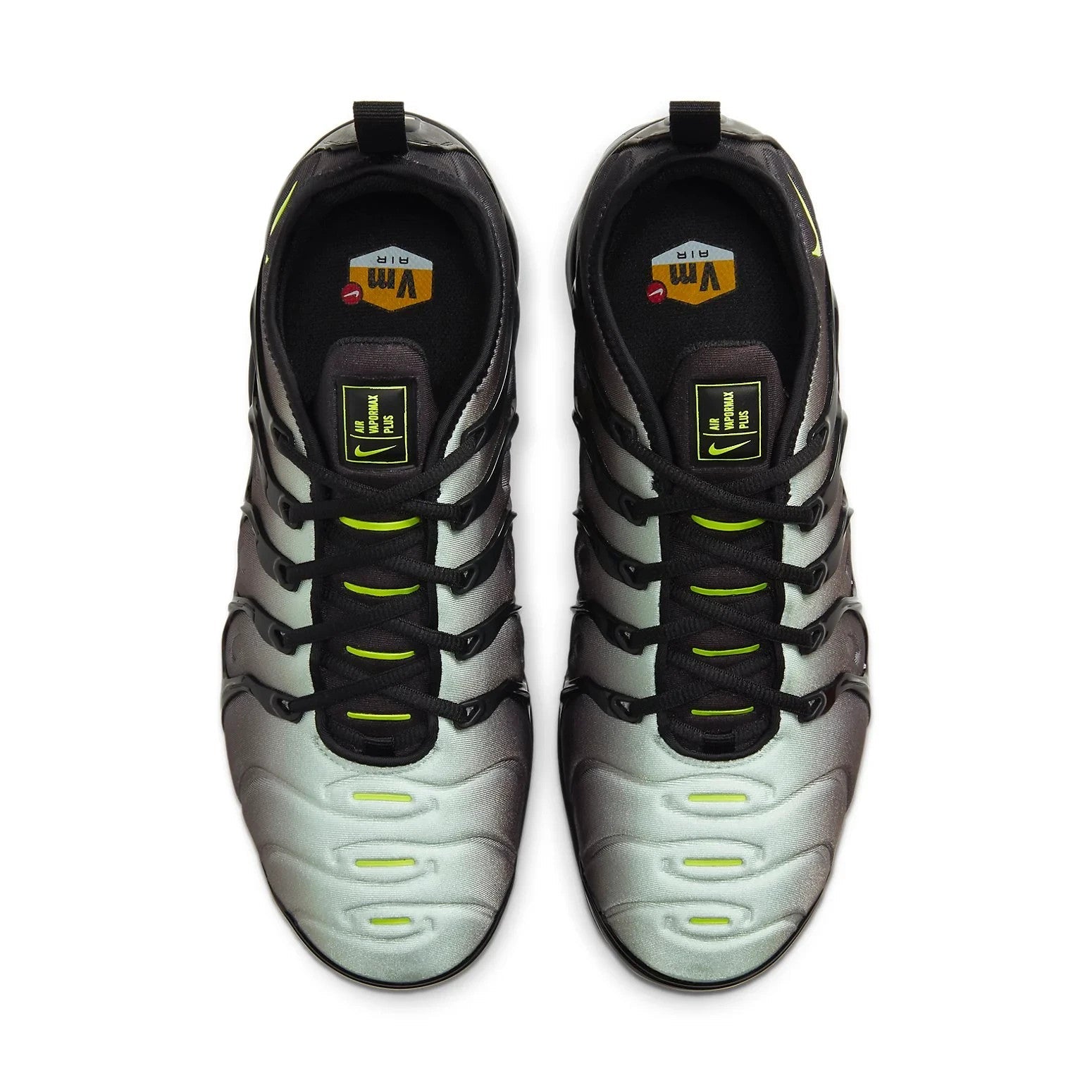 Men's Nike Air VaporMax Plus CW7478-001 Sneaker Black Lace-Up Lifestyle Shoes