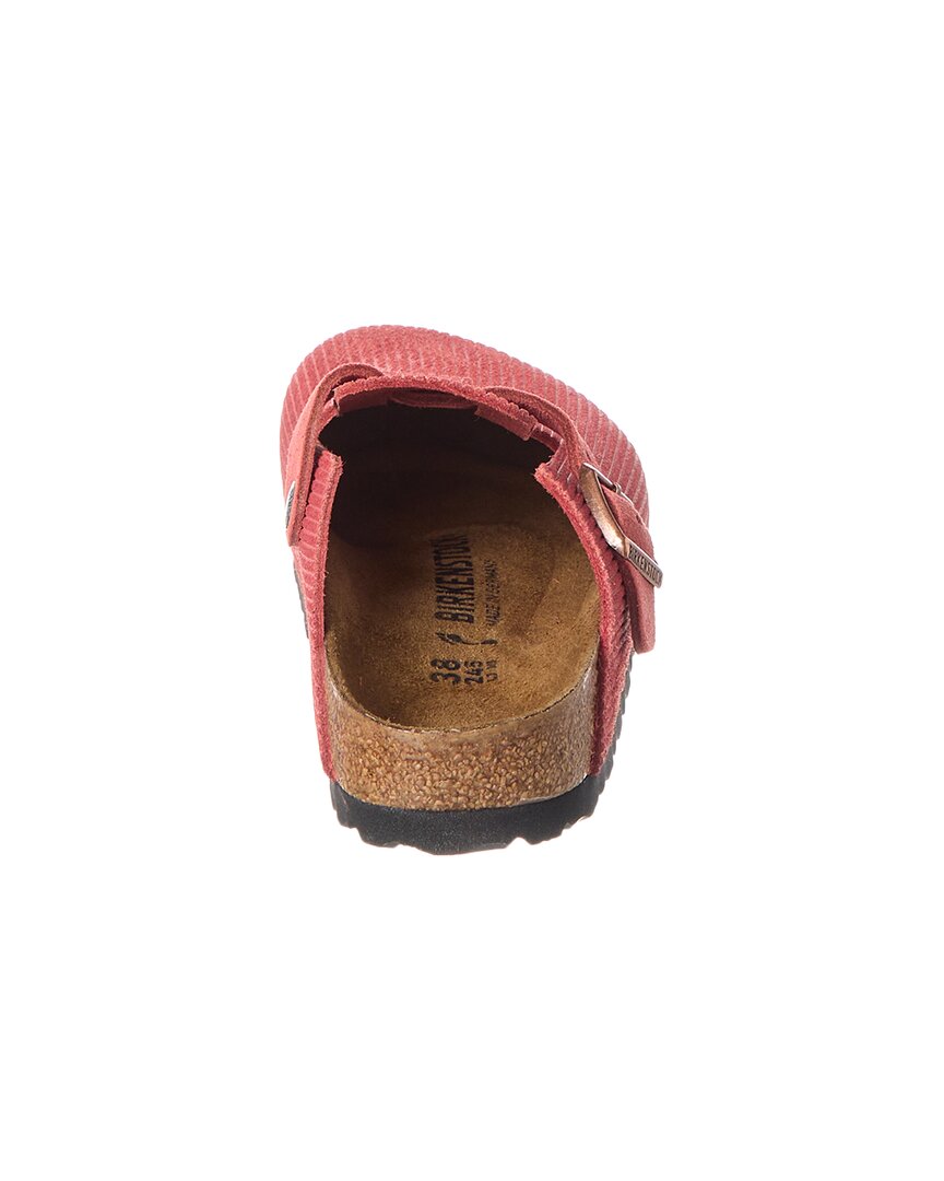 Birkenstock Boston BS Narrow Suede Clog