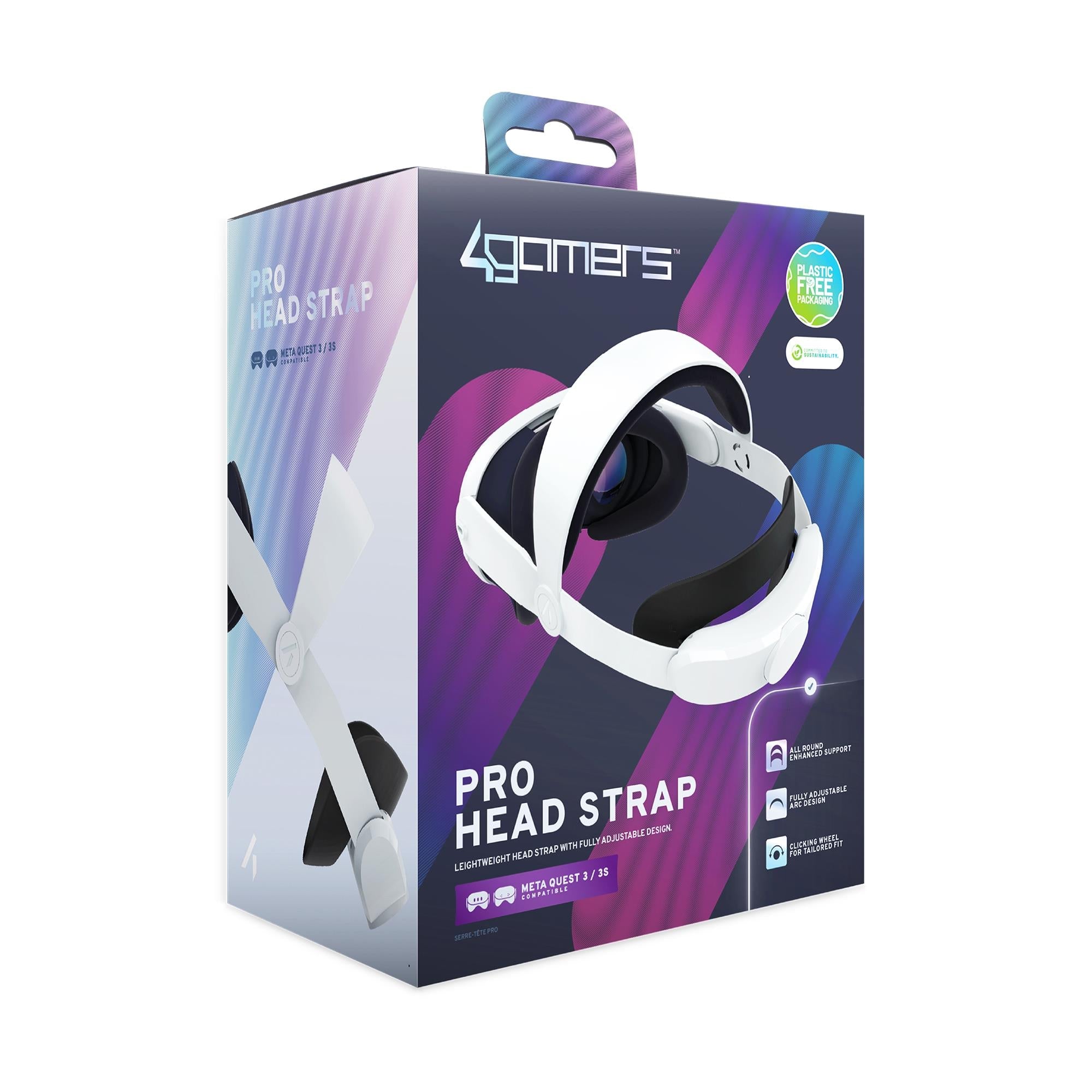 4Gamers Pro Head Strap for Meta Quest 3/3S