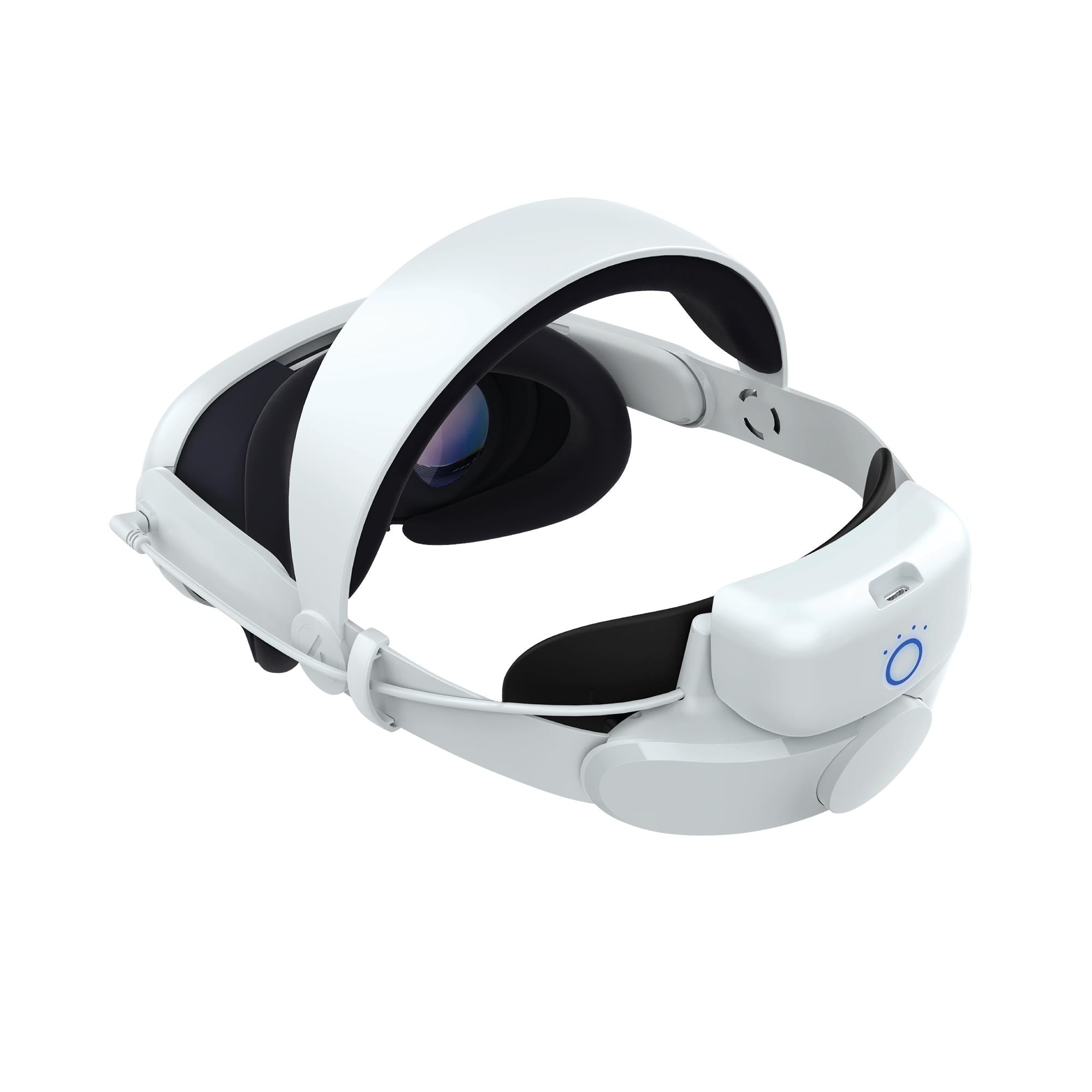 4Gamers Pro Head Strap with Power Bank for Meta Quest 3/3S