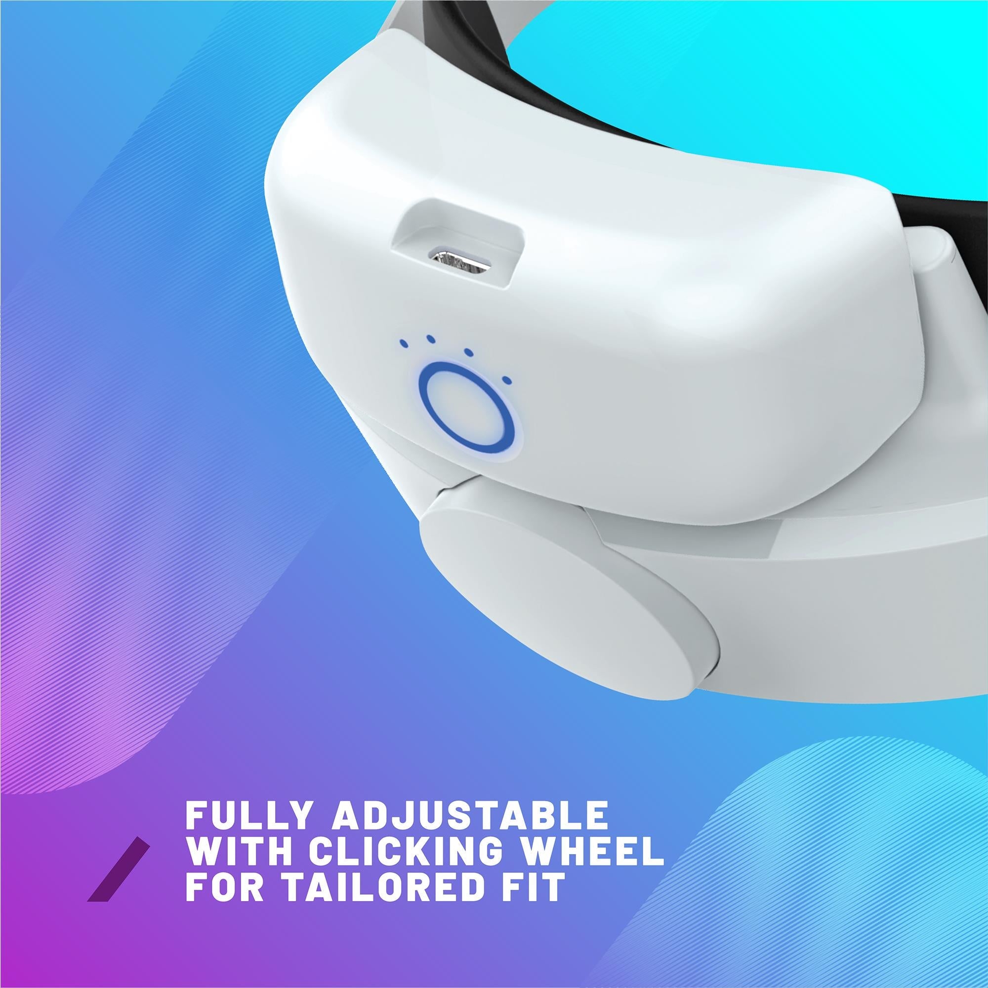 4Gamers Pro Head Strap with Power Bank for Meta Quest 3/3S