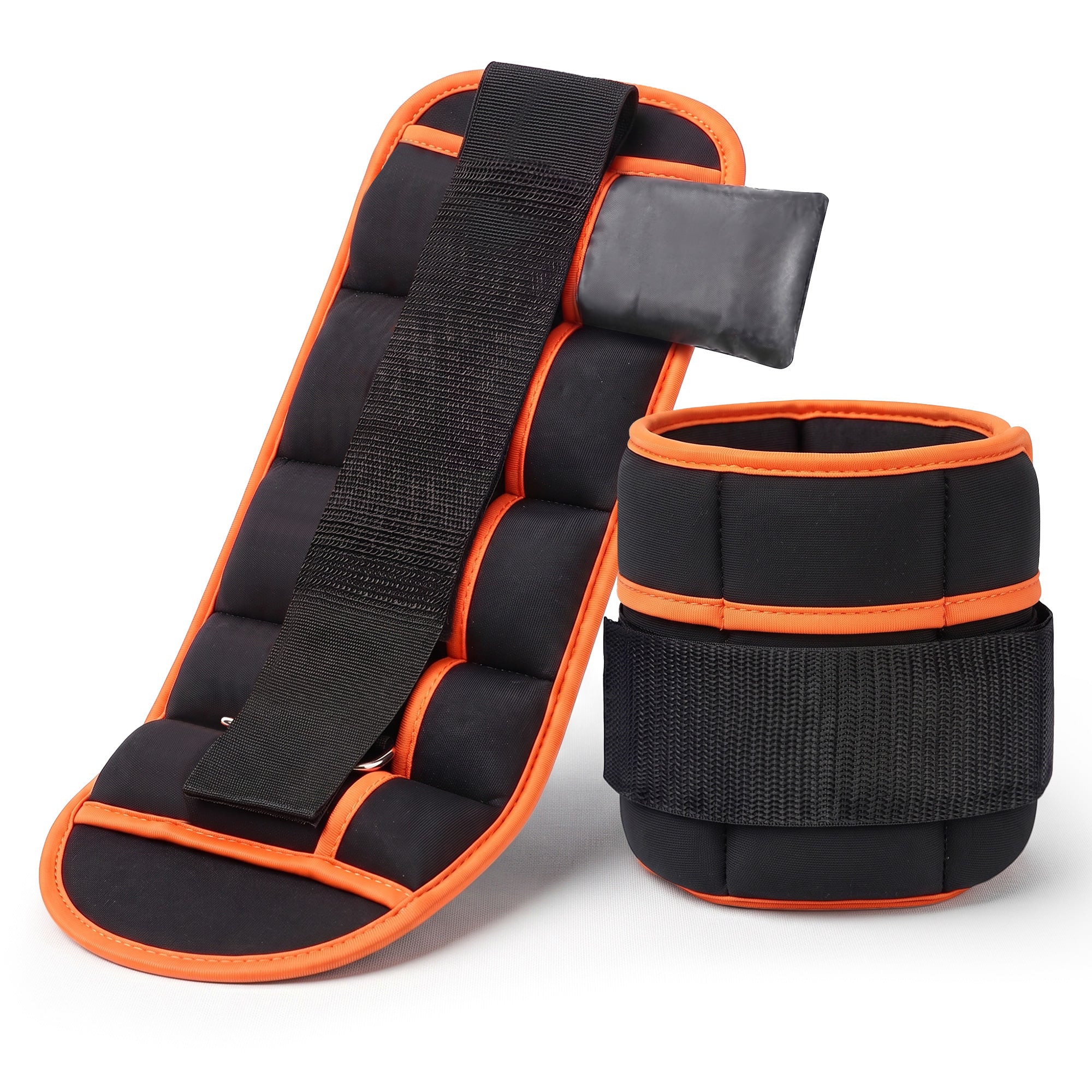 Everfit Adjustable Ankle Wrist Weights 1 Pair 0.9-4.55kg Leg Arm Pilates Gym