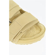 Birkenstock TEKLA x BIRKENSTOCK Suede Double Band Sandals with Women's Shearling