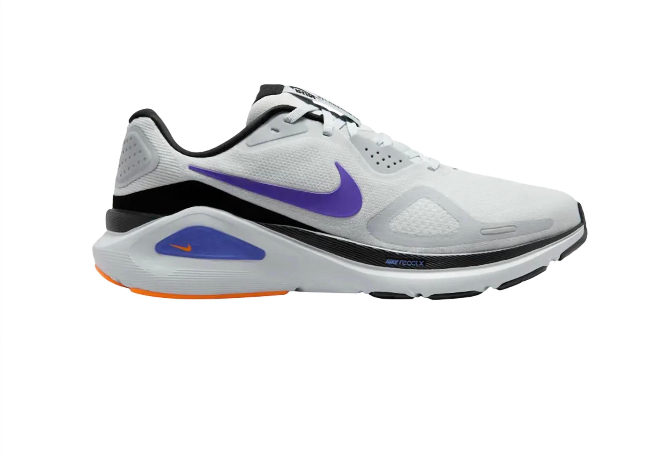 Men's Zoom Structure 26 Shoes In Pure Platinum Persian Violet
