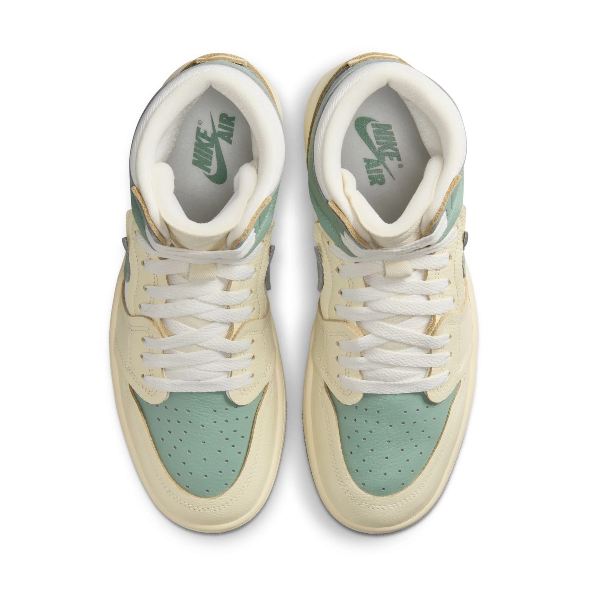 Women's Nike Air Jordan 1 MM High Legend Sand/Jade Smoke-Sail FB9891-104