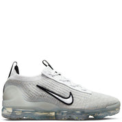 Men's Nike Air VaporMax 2021 FK DH4084-100 White Metallic Silver Running Shoes