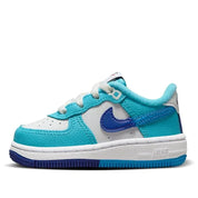 Youth Nike Force LV8 DX216- Sneakers White Blue Lifestyle Shoes HTAT31