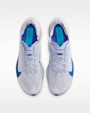 Men's Vaporfly 4 Shoes In Ghost/persian Violet/football Grey/blue Void