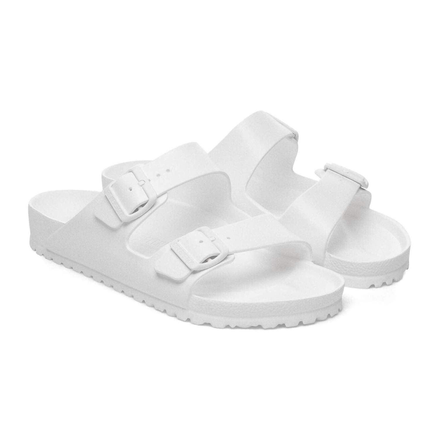 Women's Arizona Essentials Smaller Buckle Eva Slip-Ons In White