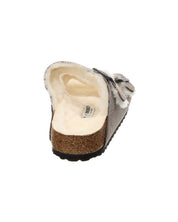 Birkenstock Arizona Suede & Shearling Sandal