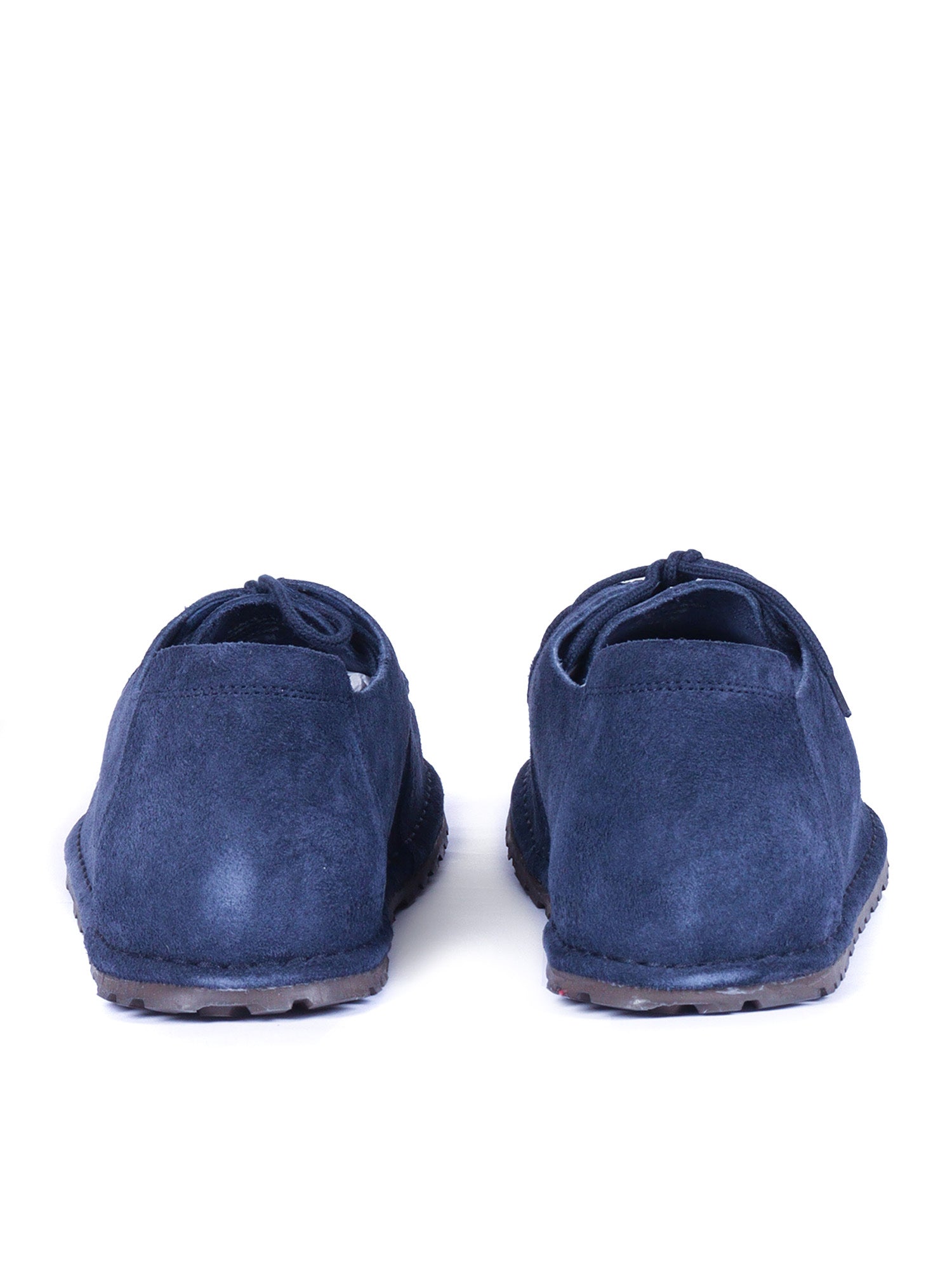 Navy Utti Suede Leather Loafers
