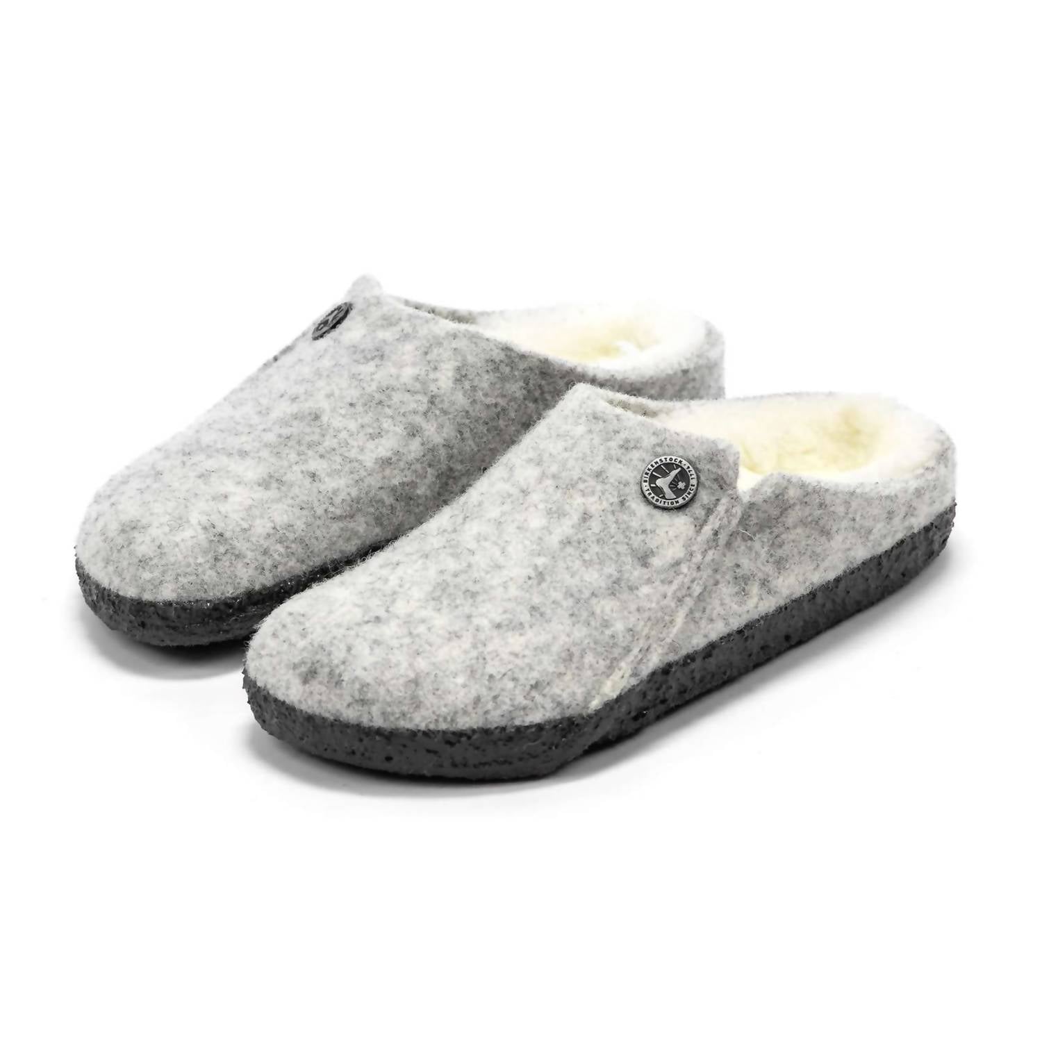 Girl's Zermatt Rivet Kids Comfort Clogs In Light Grey