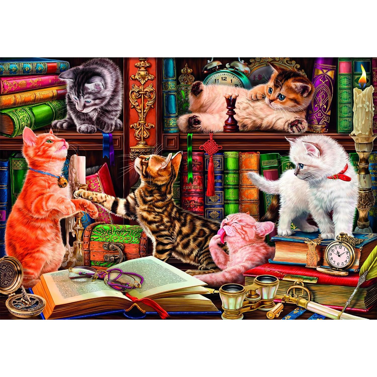 Clementoni 1000pc Curious Whiskers Puzzle