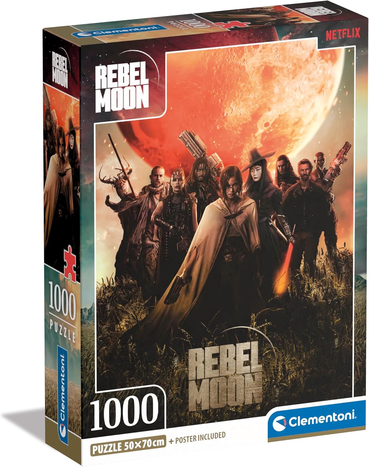 1000pc Netflix Rebel Moon Compact 2 Puzzle