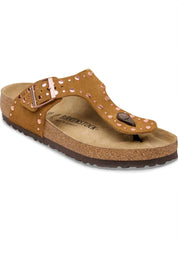 Women's Gizeh Rivets Sandals In Mink