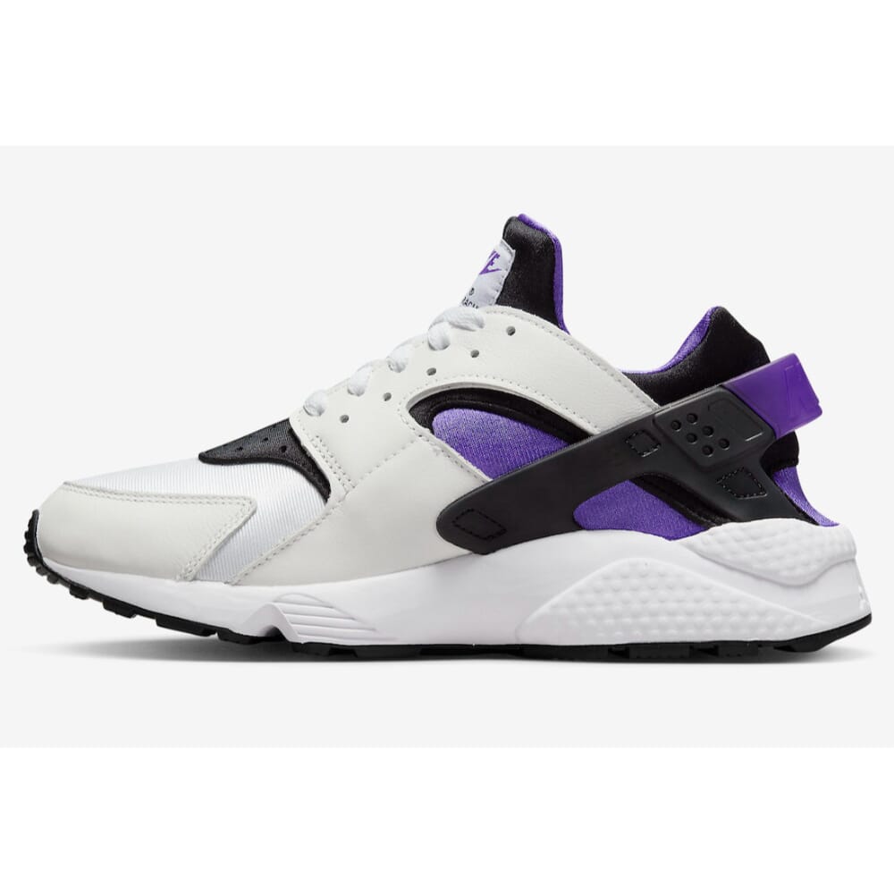 Nike Air Huarache White/Black-Hyper Grape  DD1068-108 Men's