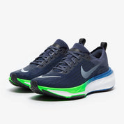 Men's Zoomx Invincible Run Flyknit 3 Shoe In Thunder Blue/light Armory Blue-Black