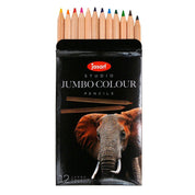 12pc Jasart Studio Art/Craft Jumbo Colour Pencil Set