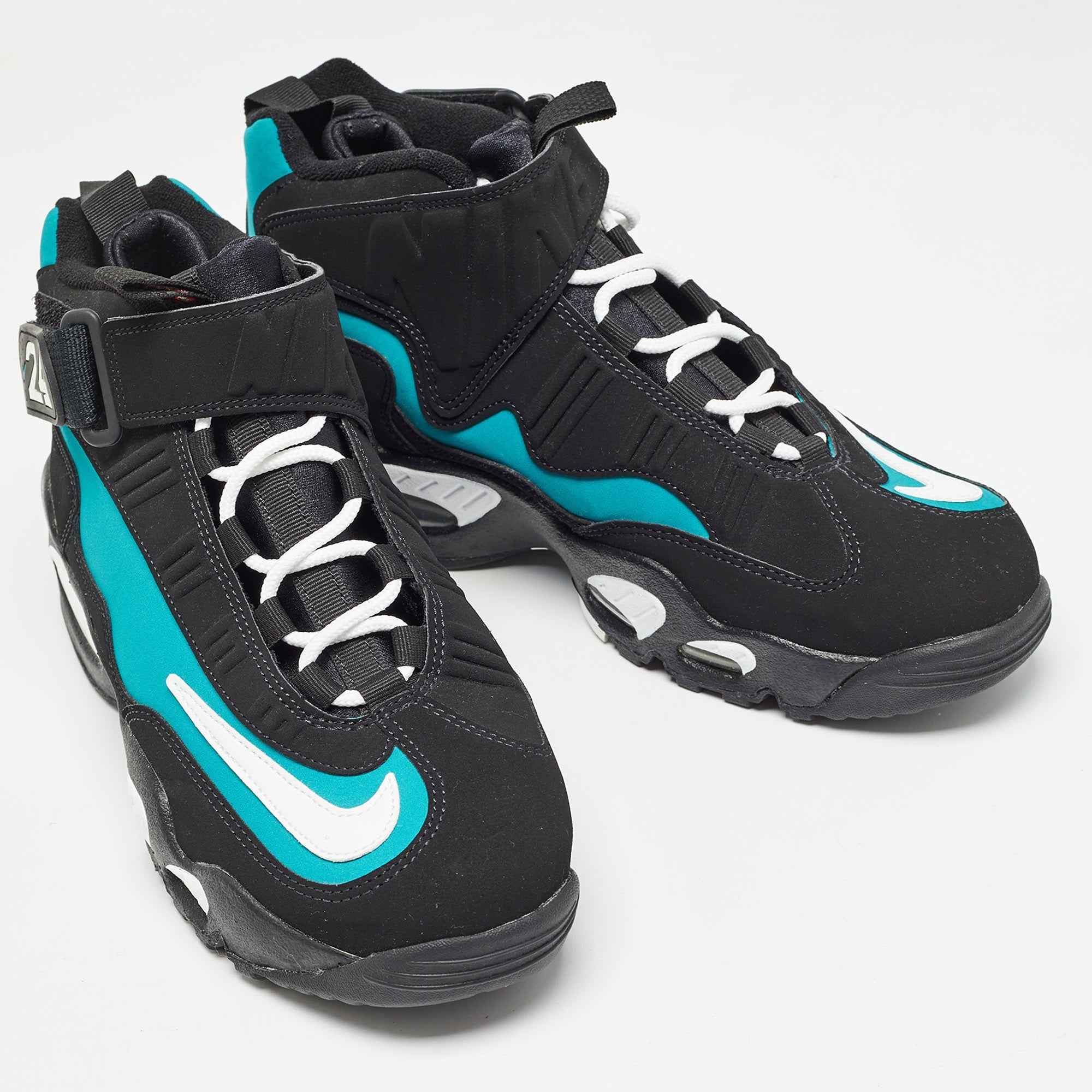 Nike Air Black/green Nubuck Griffey Max 1 Sneakers
