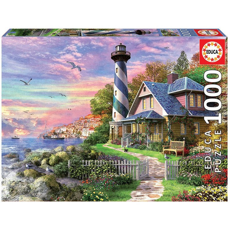 1000pc Light House at Rock Bay
