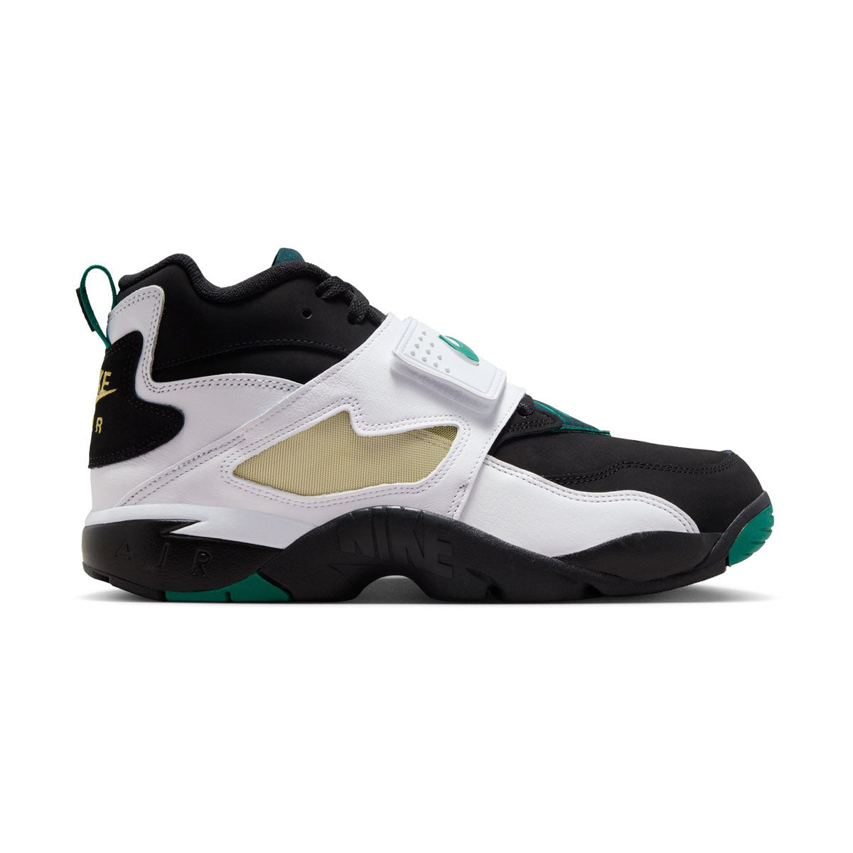 MENS NIKE AIR DIAMOND TURF 93 BLACK/MYSTIC GREEN_IB2240-001