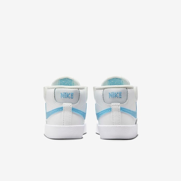 Toddler Nike Blazer Mid '77 DA4088-114 Sneakers s White Blue Leather Casual Shoes