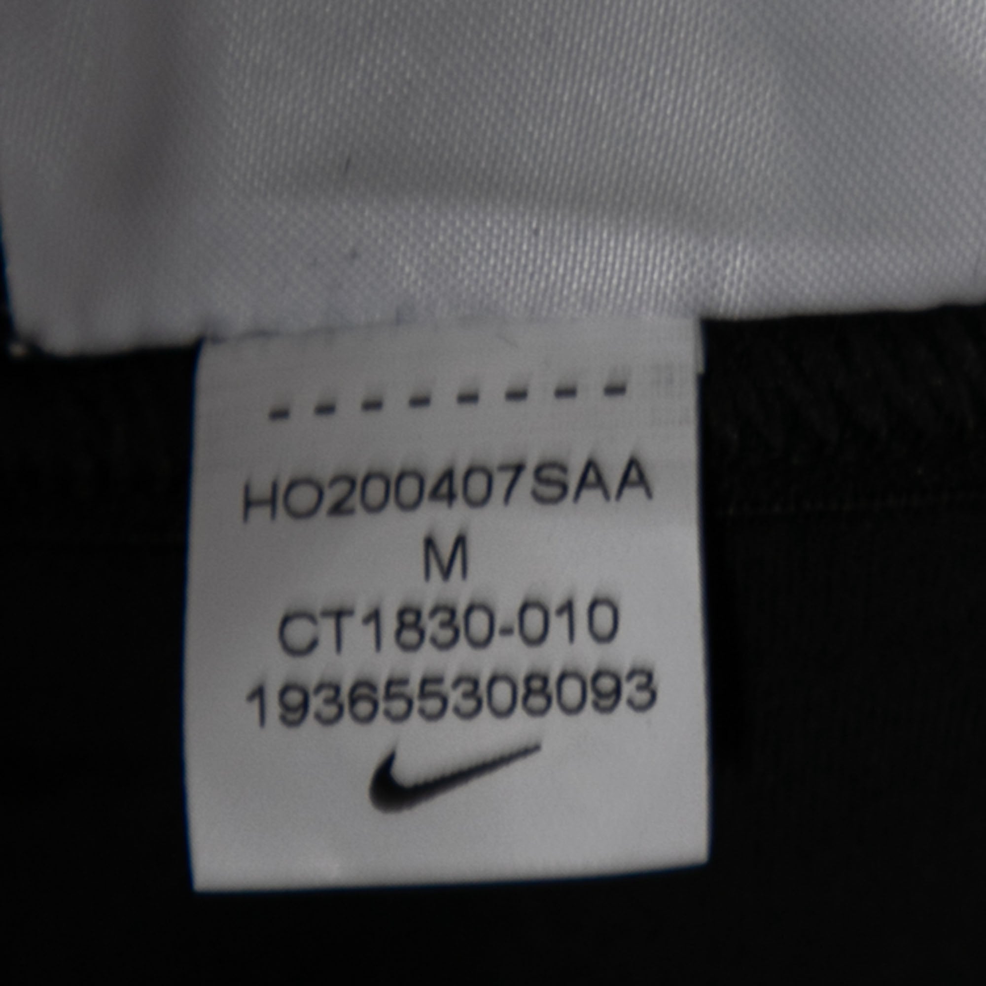 Nike Black Jersey Tight Fit Yoga Pants