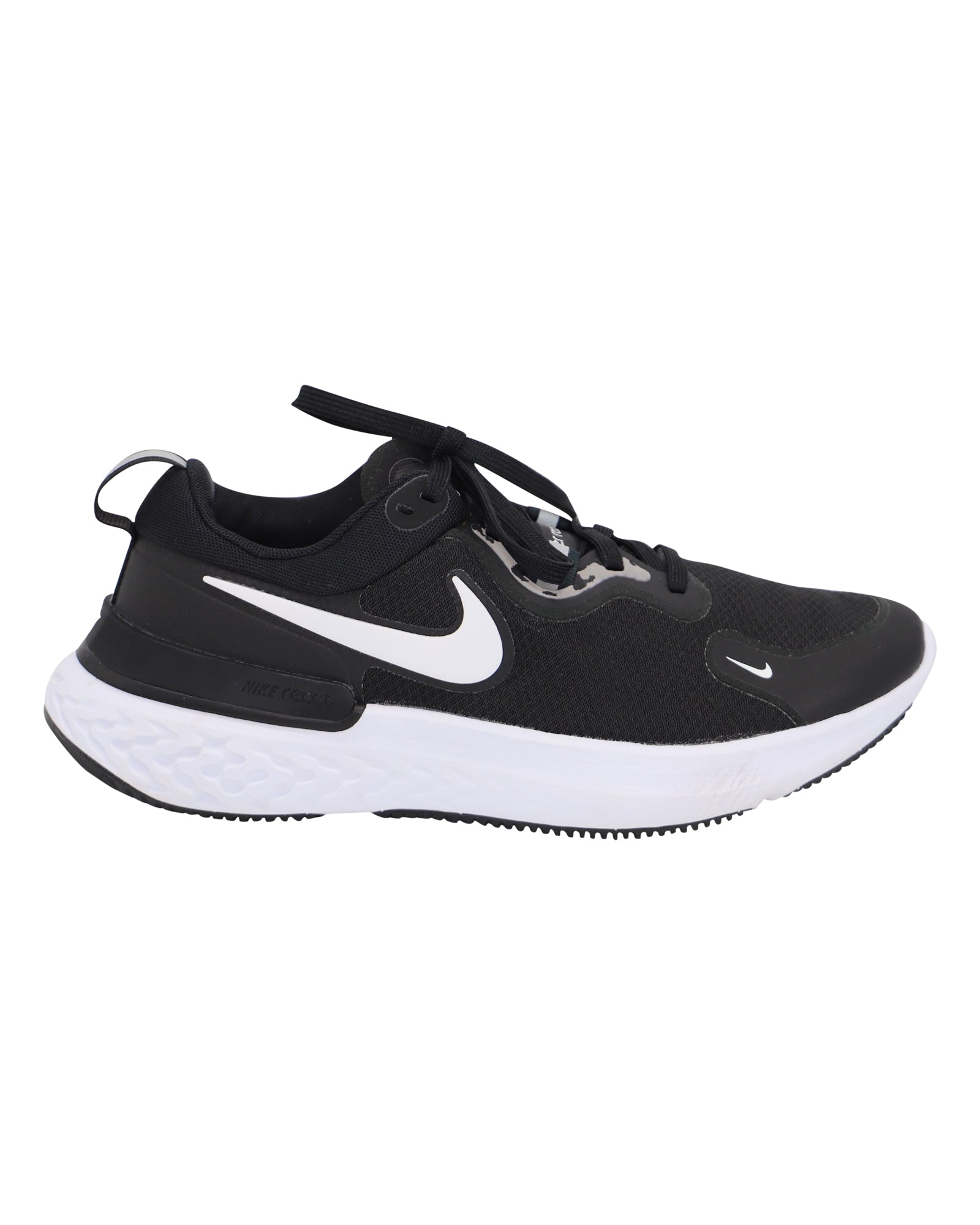 Nike React Miler Running Shoes in Black Polyester