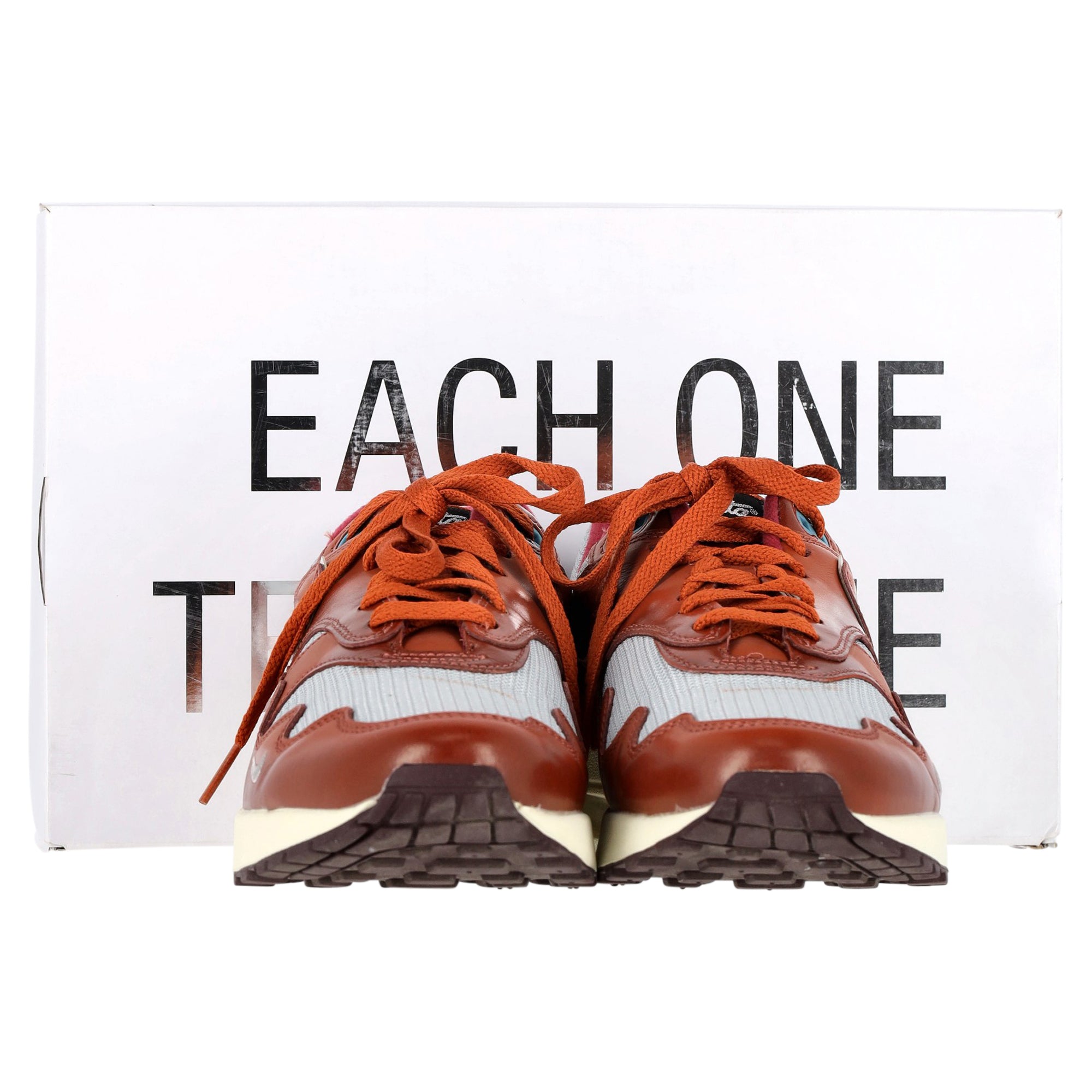 Nike Air Max 1 Patta The Next Wave Sneakers in Brown Leather