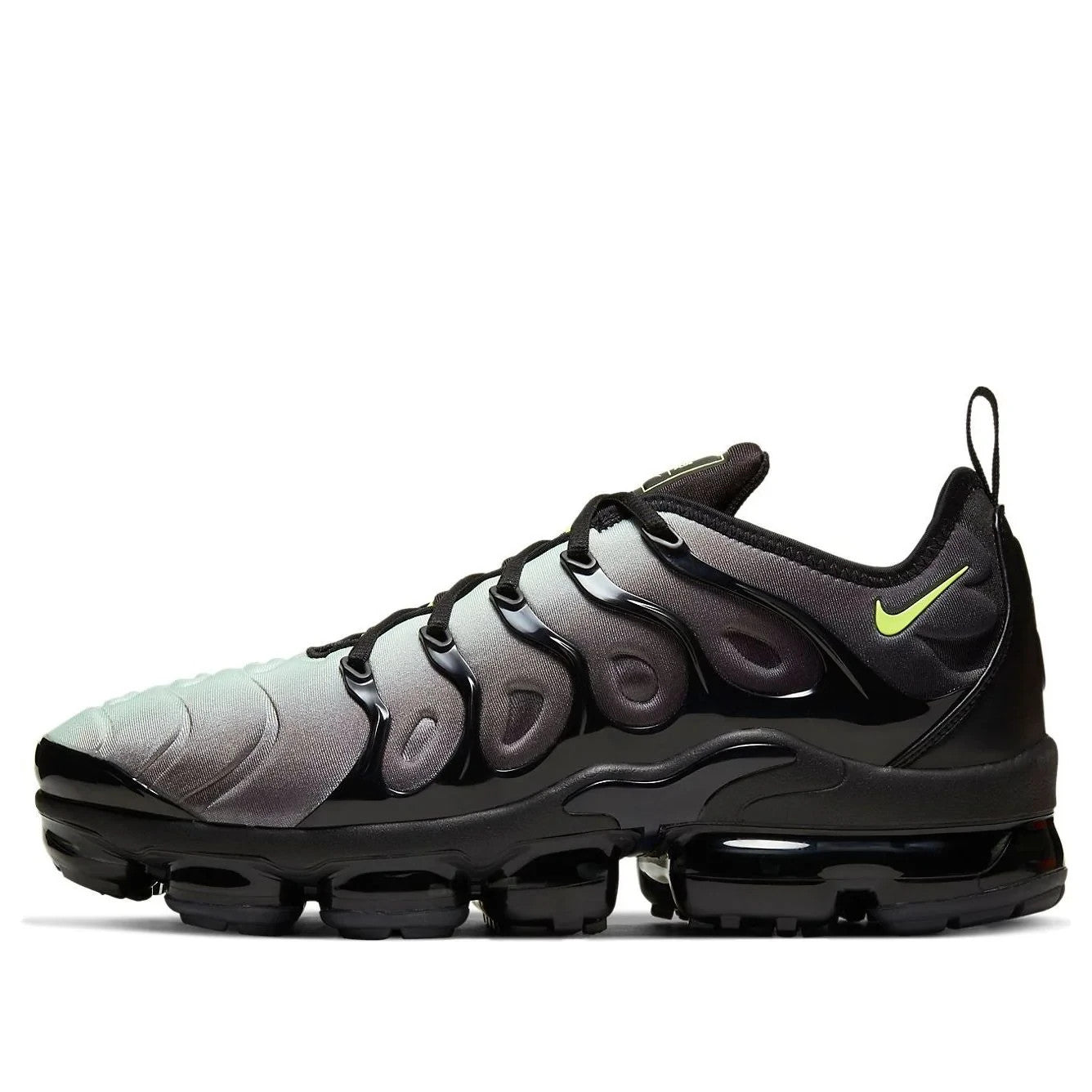 Men's Nike Air VaporMax Plus CW7478-001 Sneaker Black Lace-Up Lifestyle Shoes