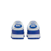 Men's Nike Dunk Low FN3416-001 Sneaker White Blue Leather Lace Up Lifestyle Shoes