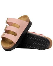 Birkenstock Florida Flex Platform Leather Sandal