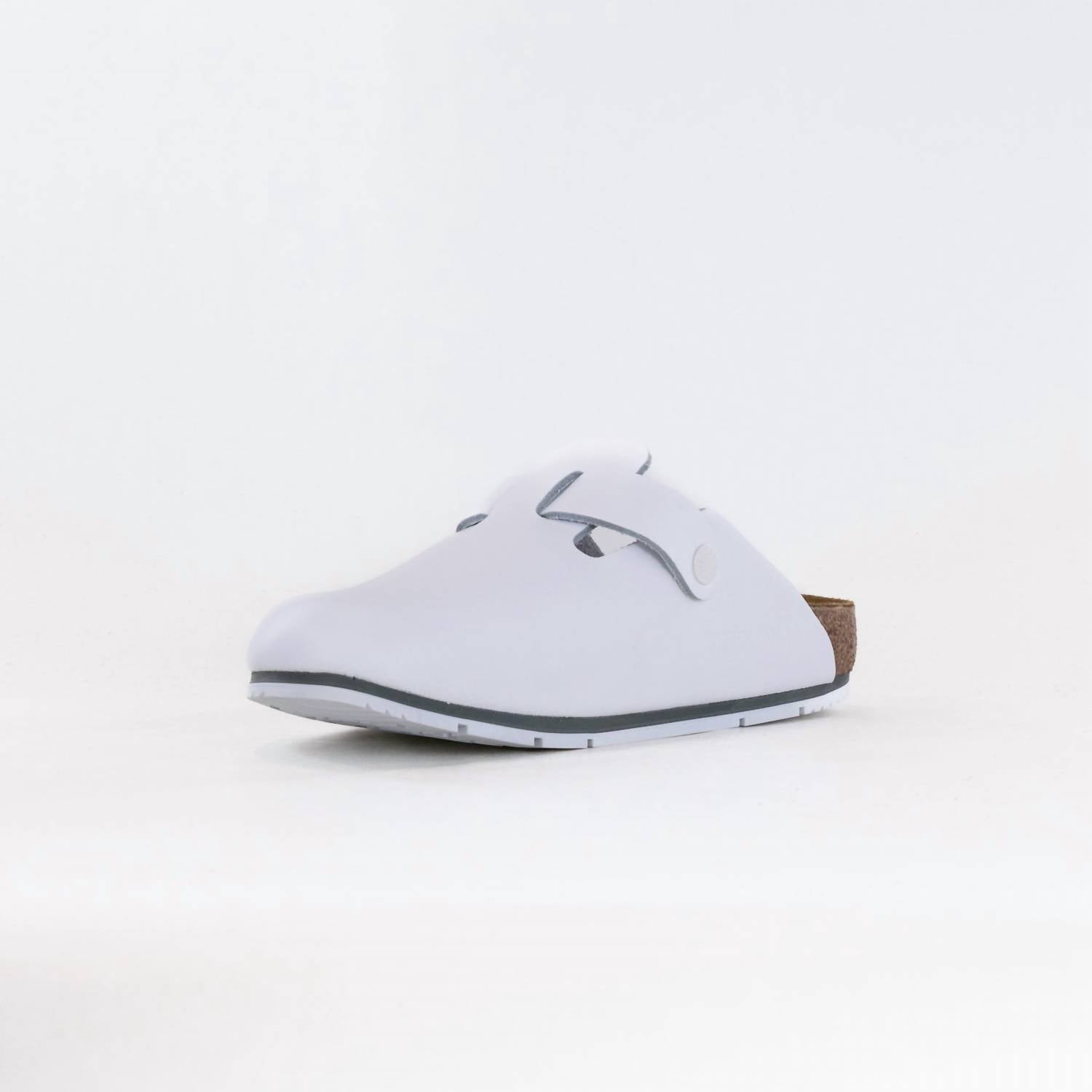 Women's Boston Pro Clogs In White
