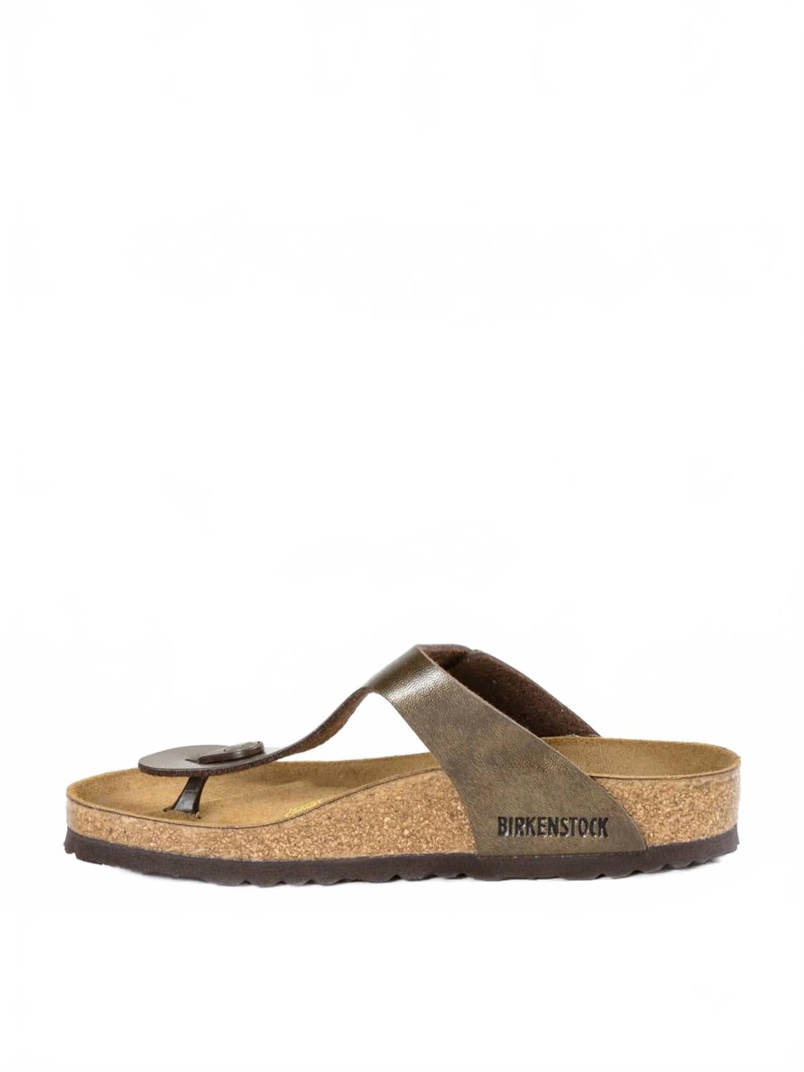 Women's Gizeh Sandal In Golden Brown