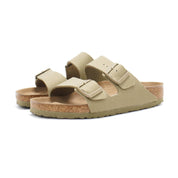 Men's Arizona Rivet Logo Vegan Sandals In Faded Khaki