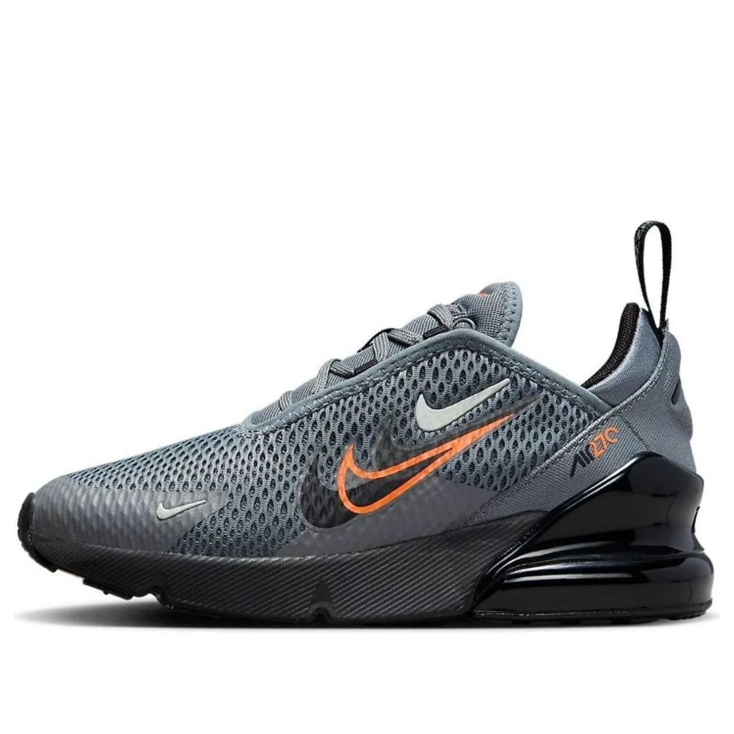 Youth Nike Air Max FN7787- Sneakers Gray Black Lifestyle Shoes HTAT41