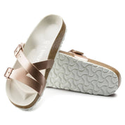 Women's Yao Balance Sandals In Metallic Copper