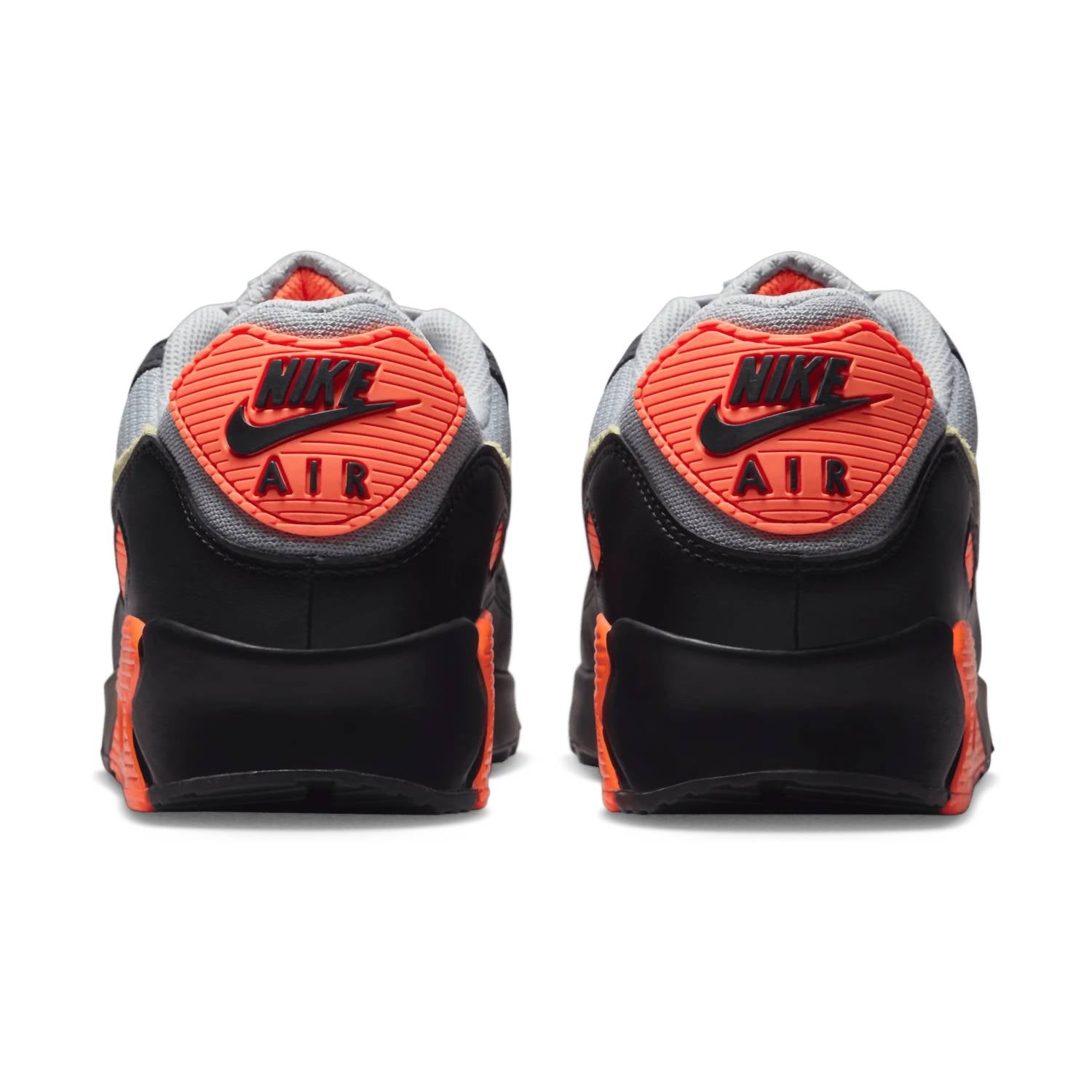 Men's Air Max 90 Shoes In Smoke Grey Crimson